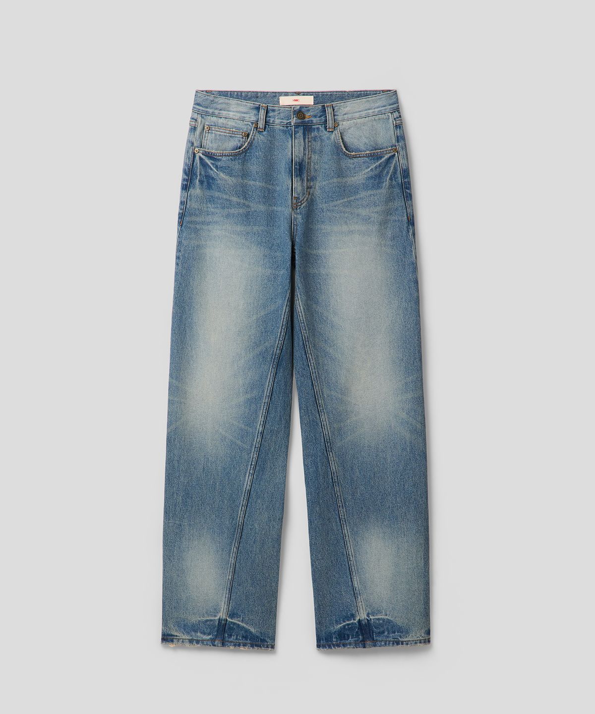 엠엠아이씨(MMIC) BIAS SHIFT JEANS (M.BLUE)
