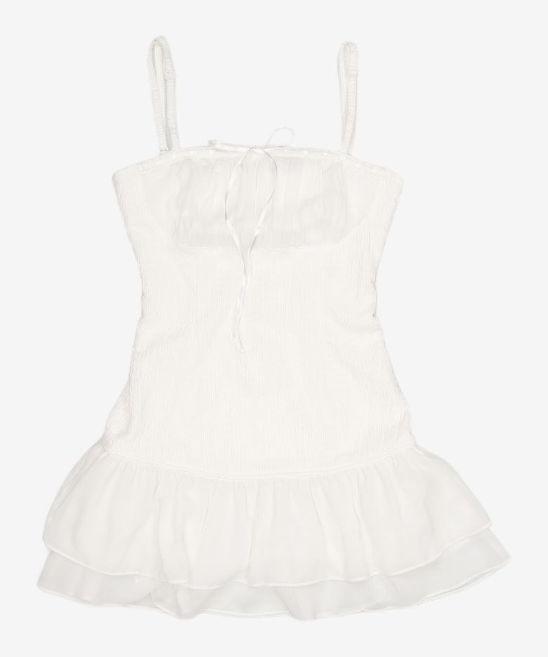 페어리 샤샤 미니 드레스 [WHITE] S