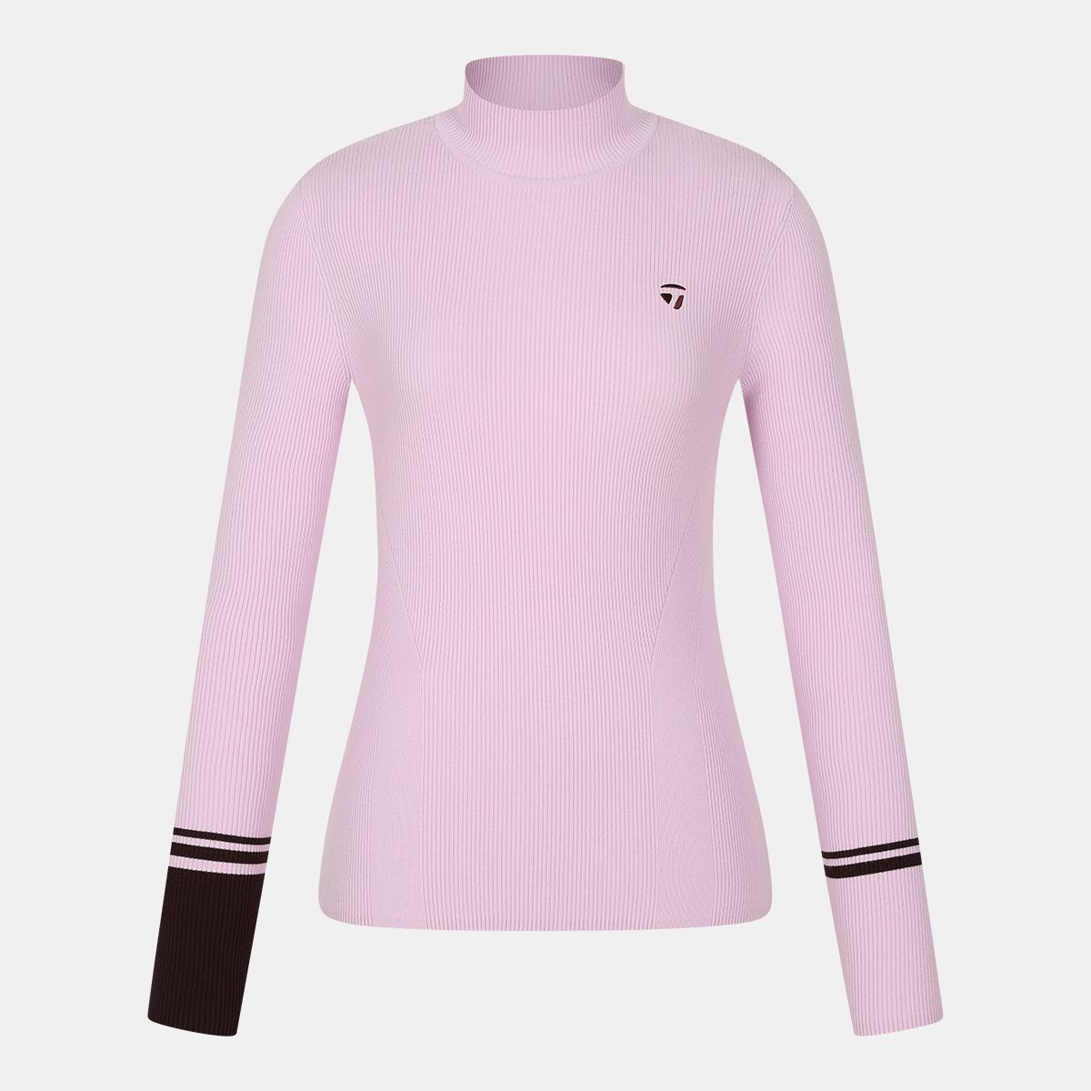 테일러메이드 어패럴(TAYLORMADE APPAREL) 26FW 여성 골지 하이넥 풀오버 니트 TS6-77HG22-403