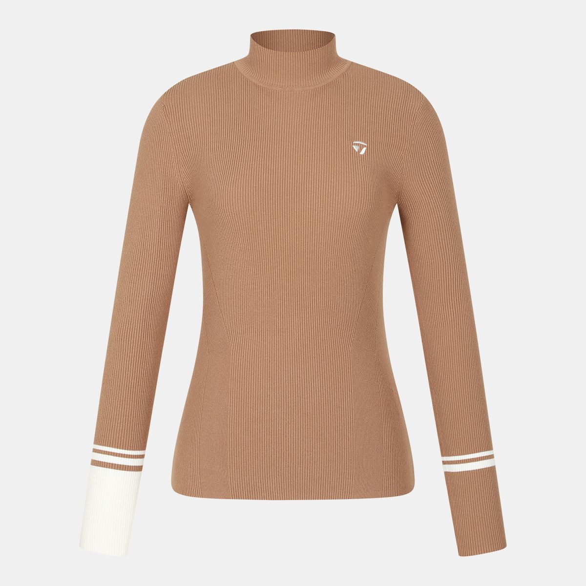 테일러메이드 어패럴(TAYLORMADE APPAREL) 26FW 여성 골지 하이넥 풀오버 니트 TS6-77HG22-509