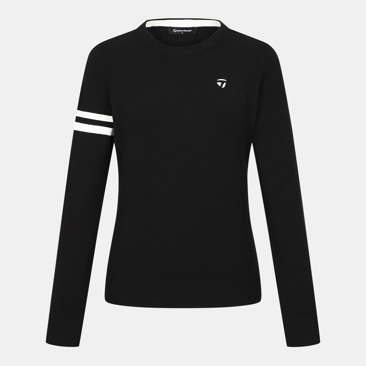 테일러메이드 어패럴(TAYLORMADE APPAREL) 26FW 여성 아가일 라운드 풀오버 니트 TS6-77HG21-199