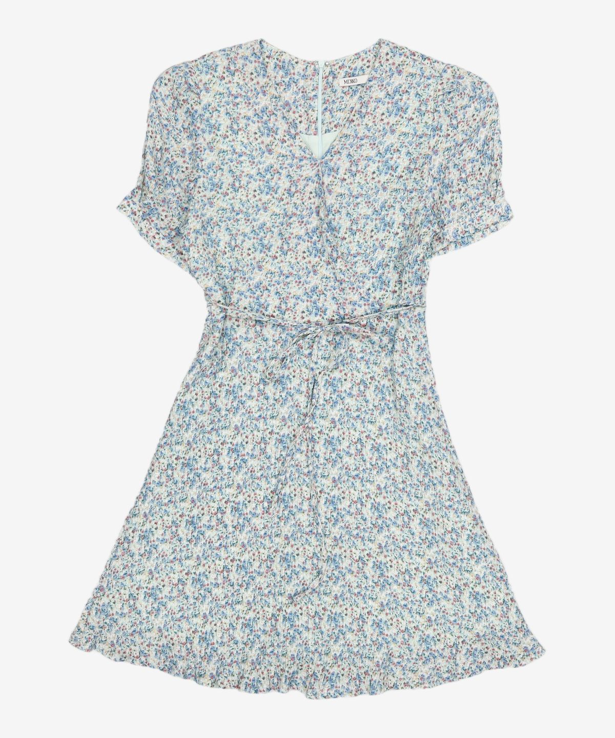 미쏘(MIXXO) [리오더]플라워 랩 미니 원피스 MIWOWB61QG S