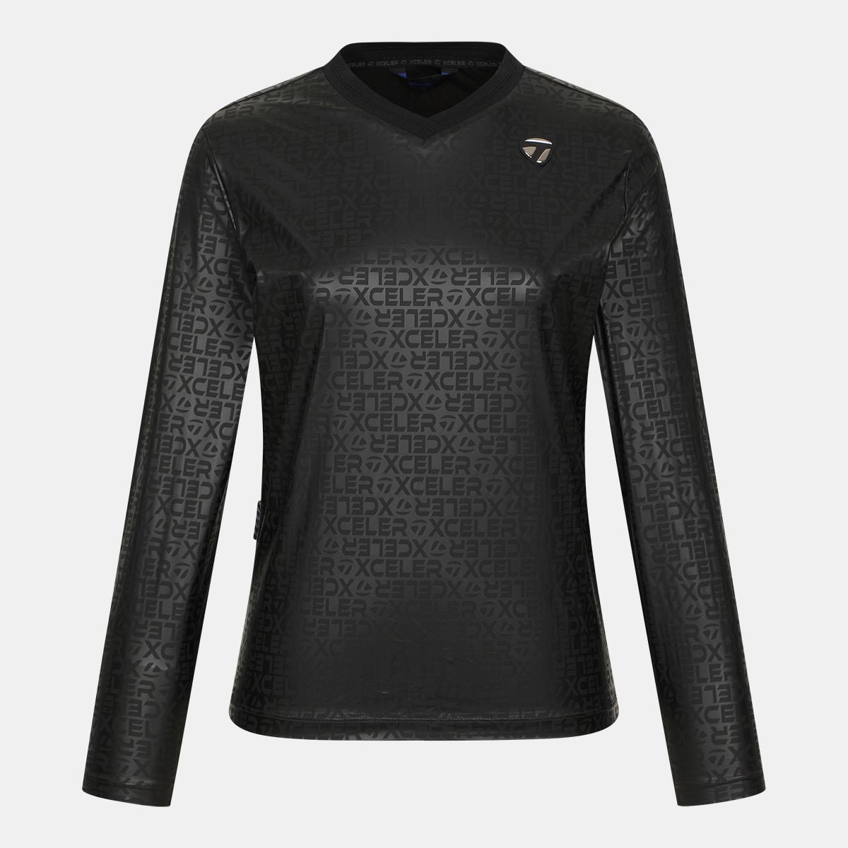 테일러메이드 어패럴(TAYLORMADE APPAREL) 26FW 여성 방풍 V넥 티셔츠 TT6-72HG44-199
