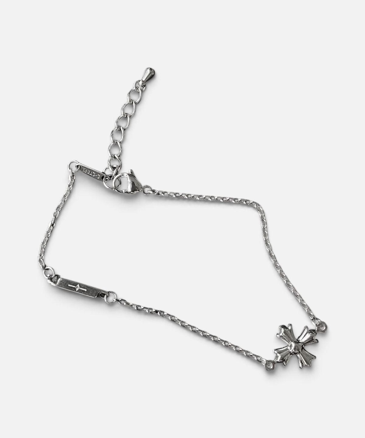 셉텐벌5(SEPTEMBER5) SIMPLE CROSS CHAIN BRACELET