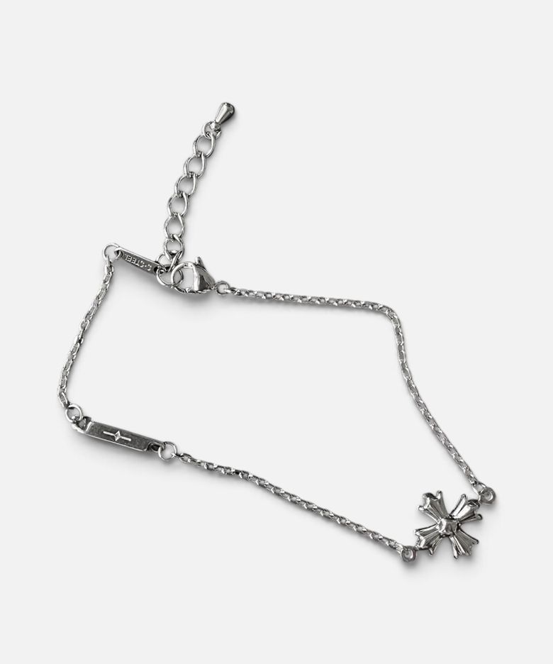 SIMPLE CROSS CHAIN BRACELET