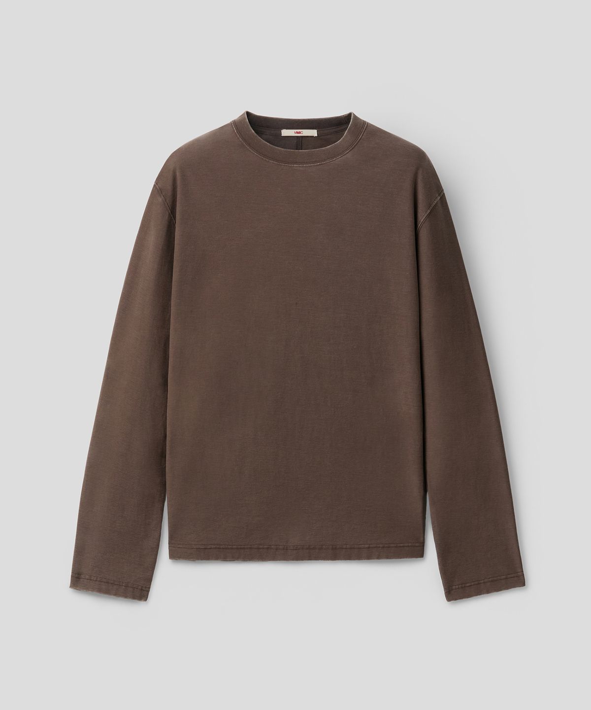 엠엠아이씨(MMIC) [REGULAR FIT] VEIL LONG SLEEVE (BROWN)
