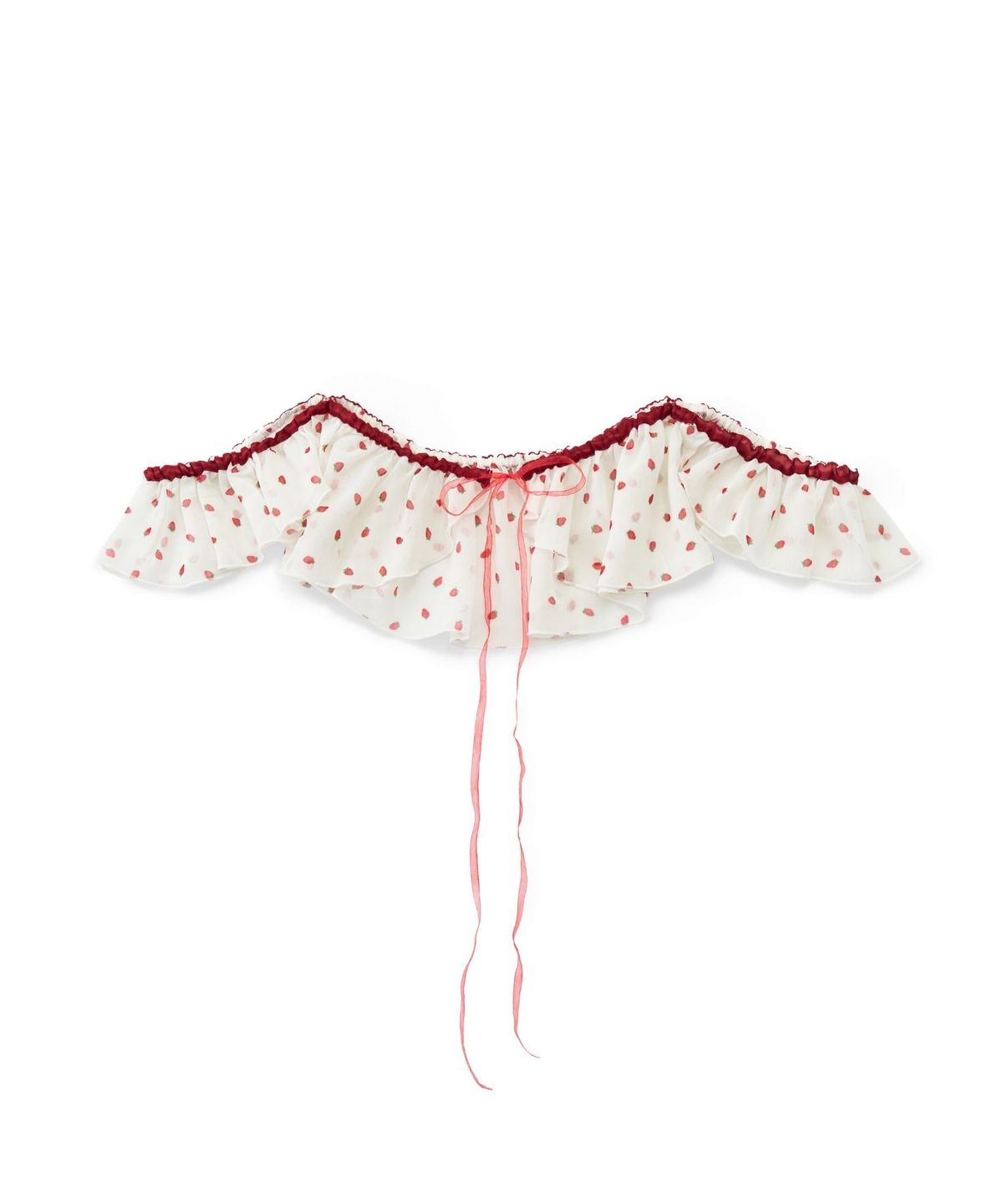 카이 샤오(KAIY XIAO) Strawberry Garden Layered Lace