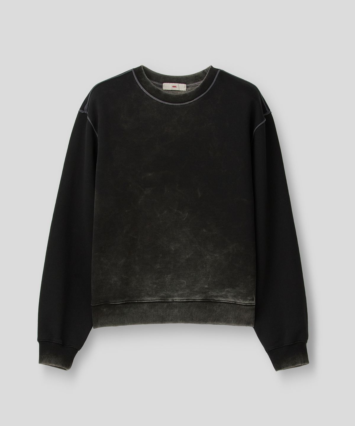 엠엠아이씨(MMIC) SHADE LAYER SWEATSHIRT (BLACK)