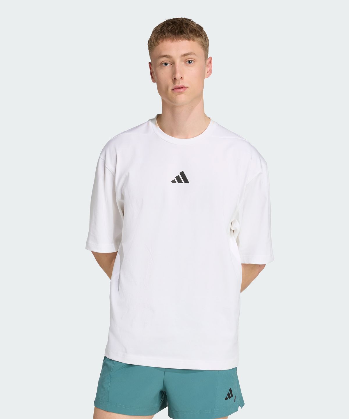 아디다스(ADIDAS) PrimeLift Workout 오버사이즈 티 JV9683