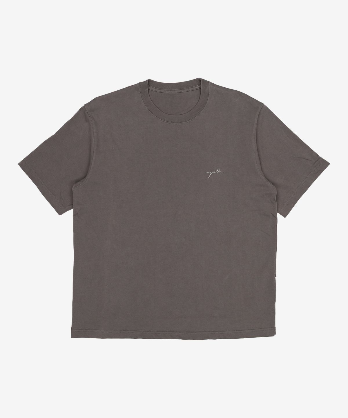 유스(YOUTH) H/S Logo T-Shirt - Charcoal Grey 2XL