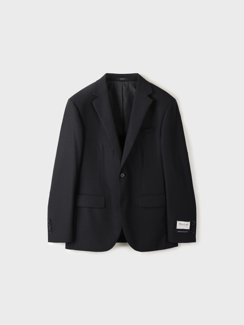 남성 라이트 크레스피노 솔리드 블레이져_ABG4SB1201BK