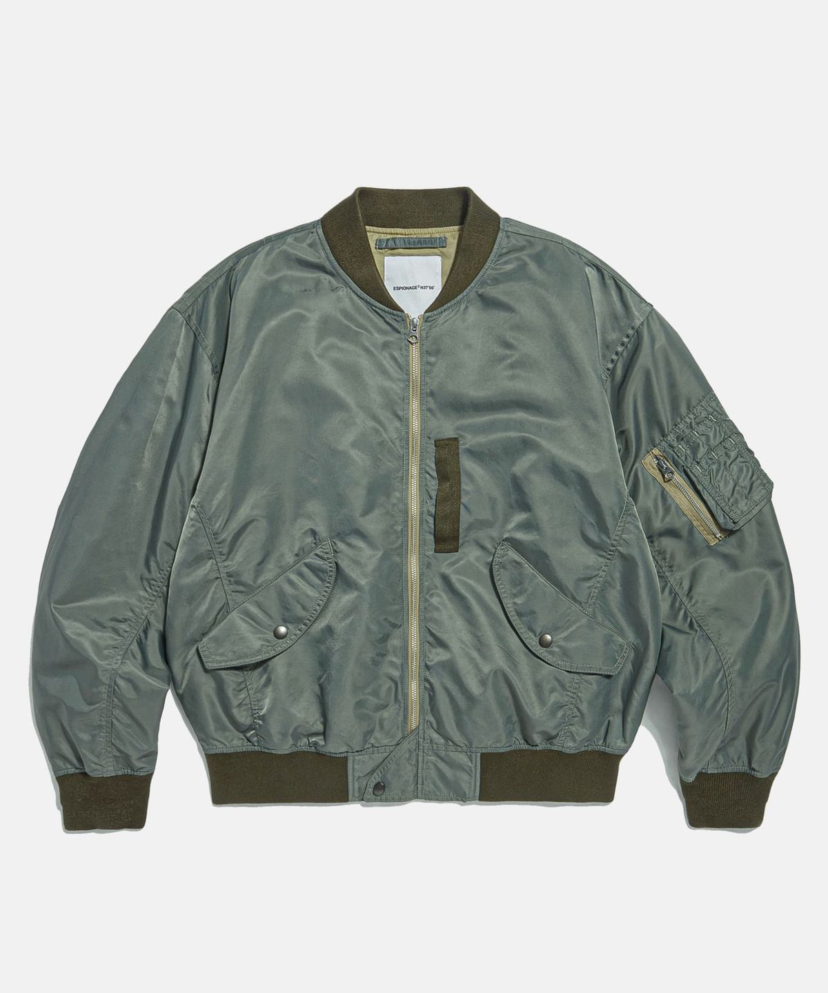 에스피오나지(ESPIONAGE) L-2B Flight Jacket Sage