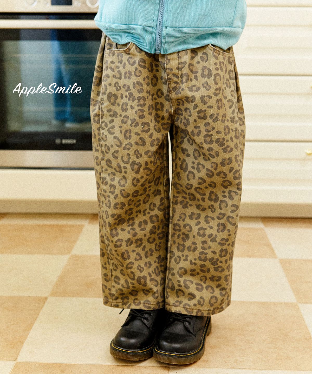 애플스마일(APPLESMILE) 보브 팬츠 카키
