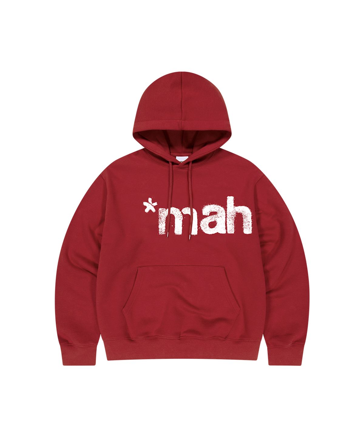 마하그리드(MAHAGRID) mah SPRAY HOODIE[BURGUNDY]