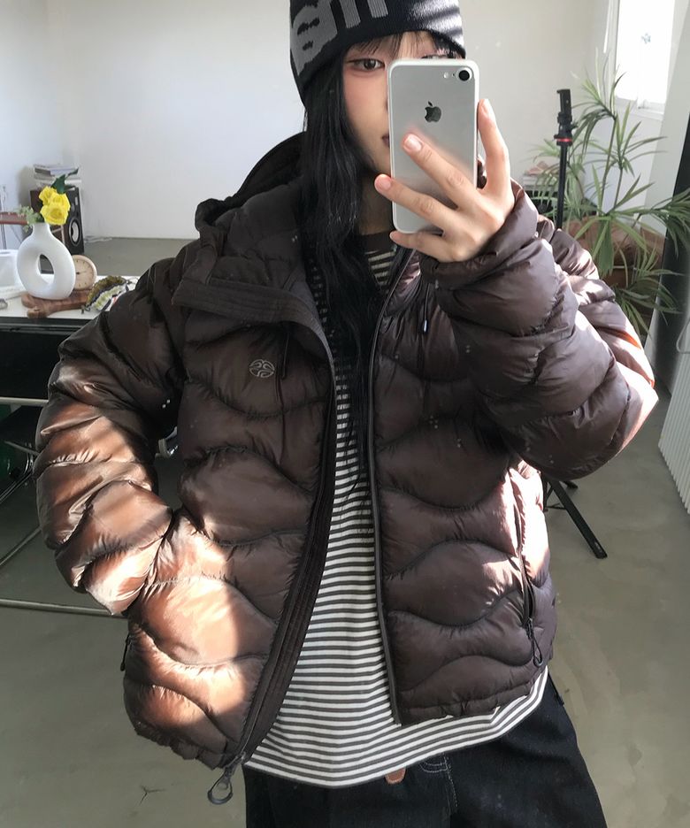VENTIX LIGHT PADDING JACKET[BROWN]