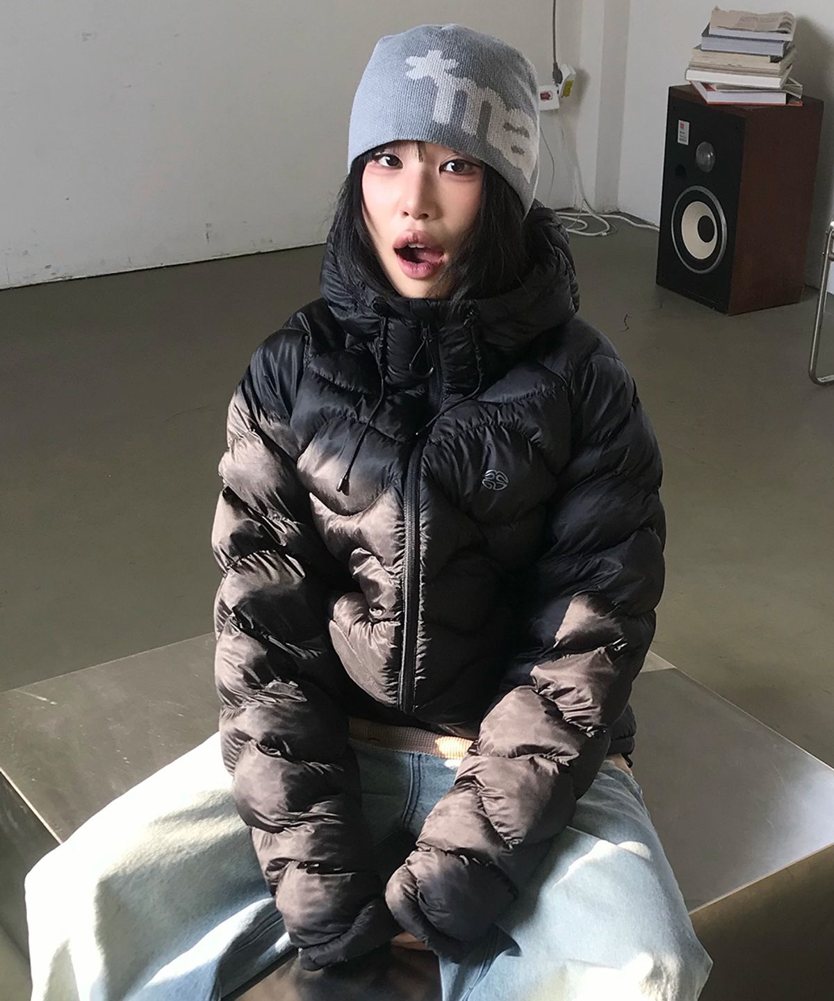 마하그리드(MAHAGRID) VENTIX LIGHT PADDING JACKET[BLACK]