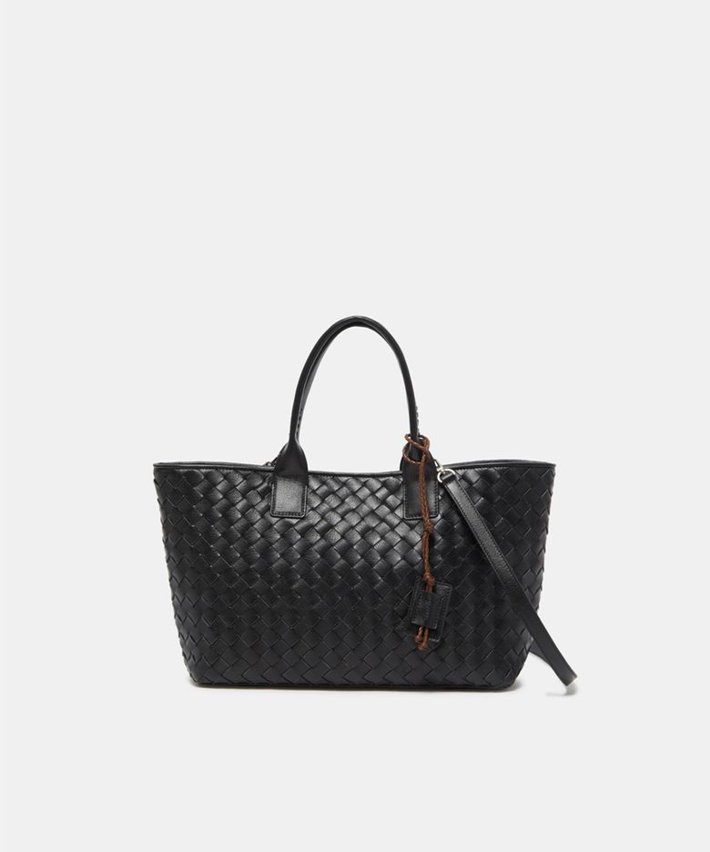 Seine Easy Woven Tote 30_RCBTX26655BKX