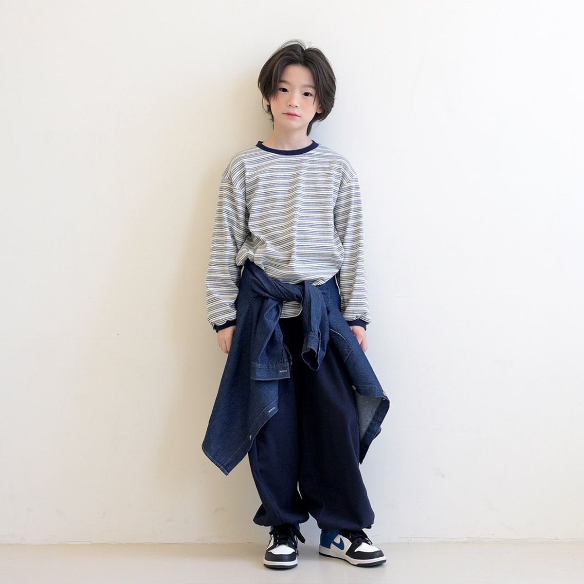 붐붐키즈(BOOMBOOMKIDS) SS26F06 모찌단가라카고셋업 (키즈 주니어)