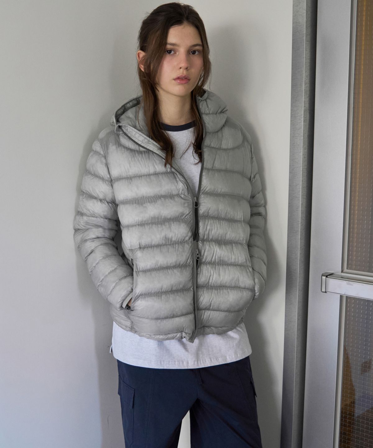 로시로우(LOSSYROW) Airy Light Padding_Light Gray