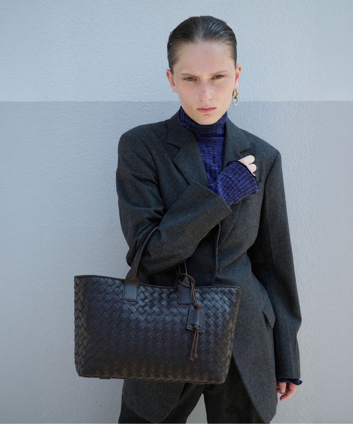 쿠론(COURONNE) Seine Easy Woven Tote 30_RCBTX26655BRD
