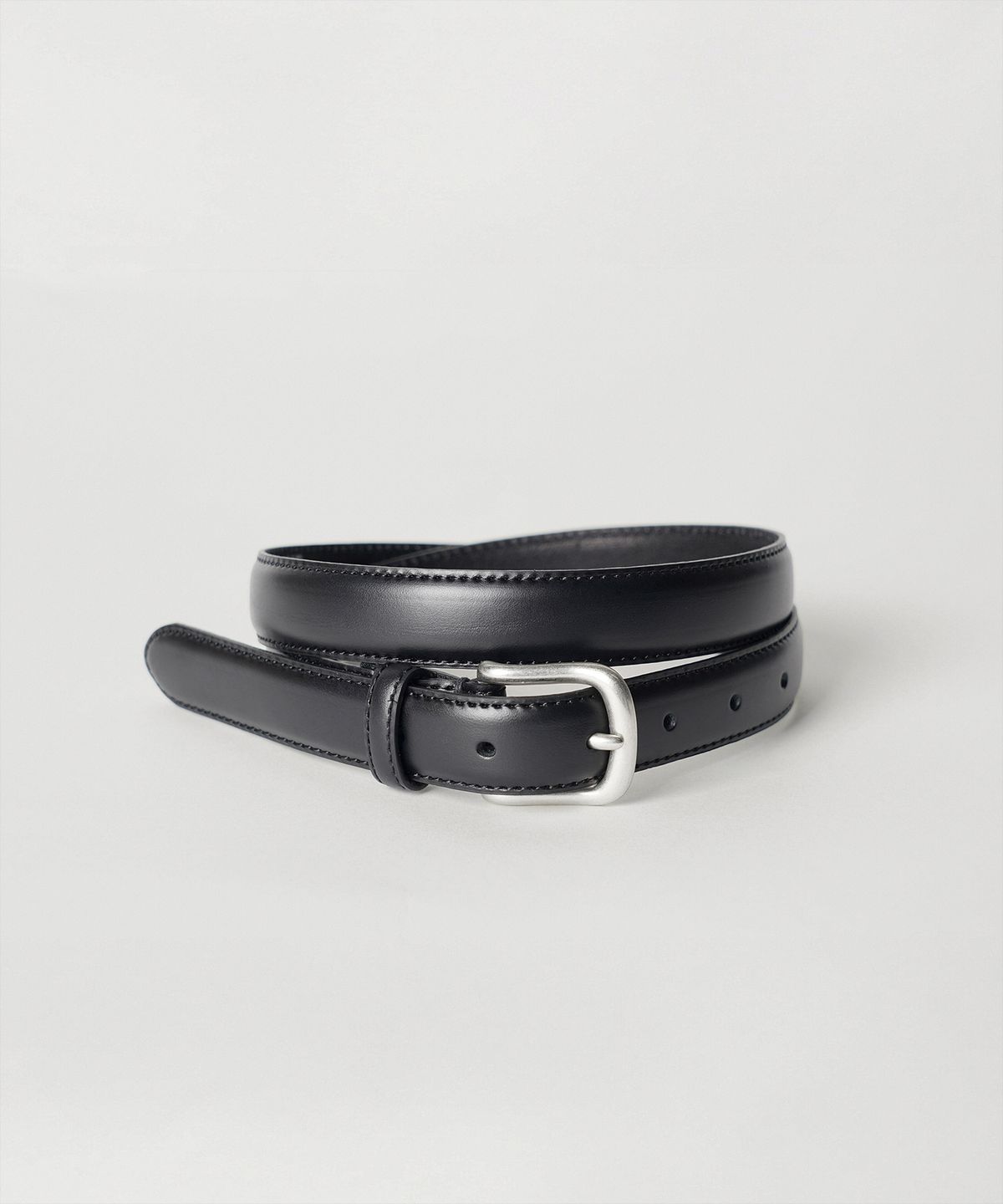 레어토라(RARETORA) CLASSIC LEATHER BELT - BLACK