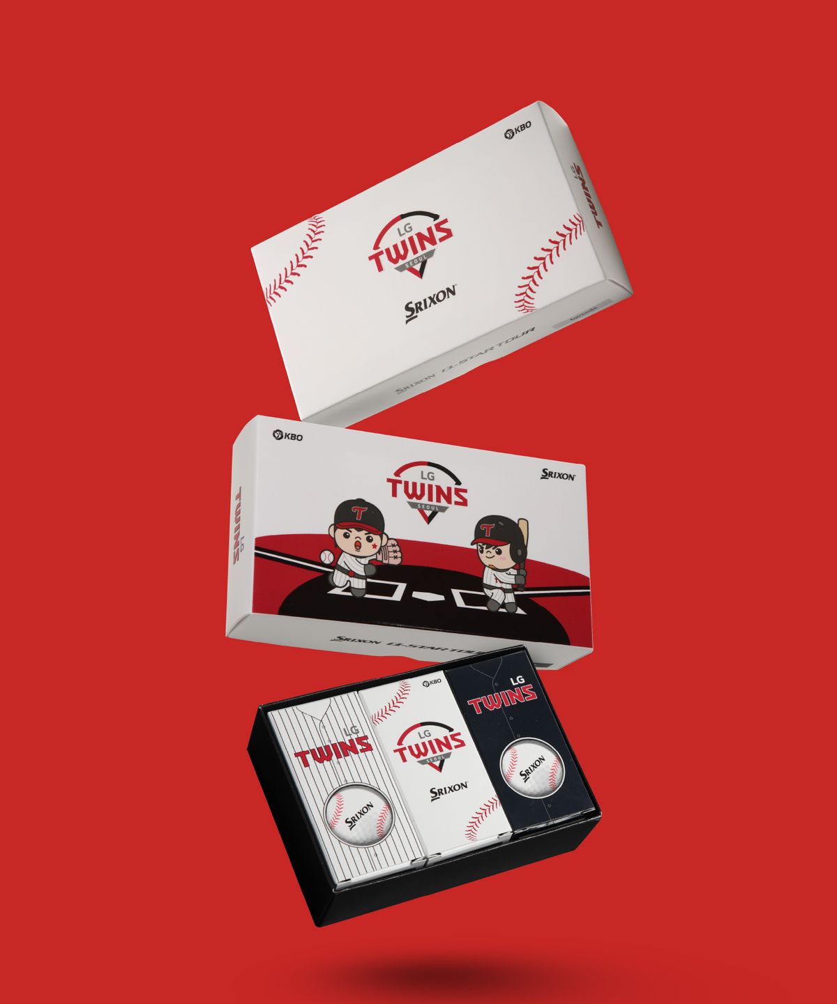 스릭슨(SRIXON) [KBOx스릭슨] LG 트윈스 골프공 선물세트