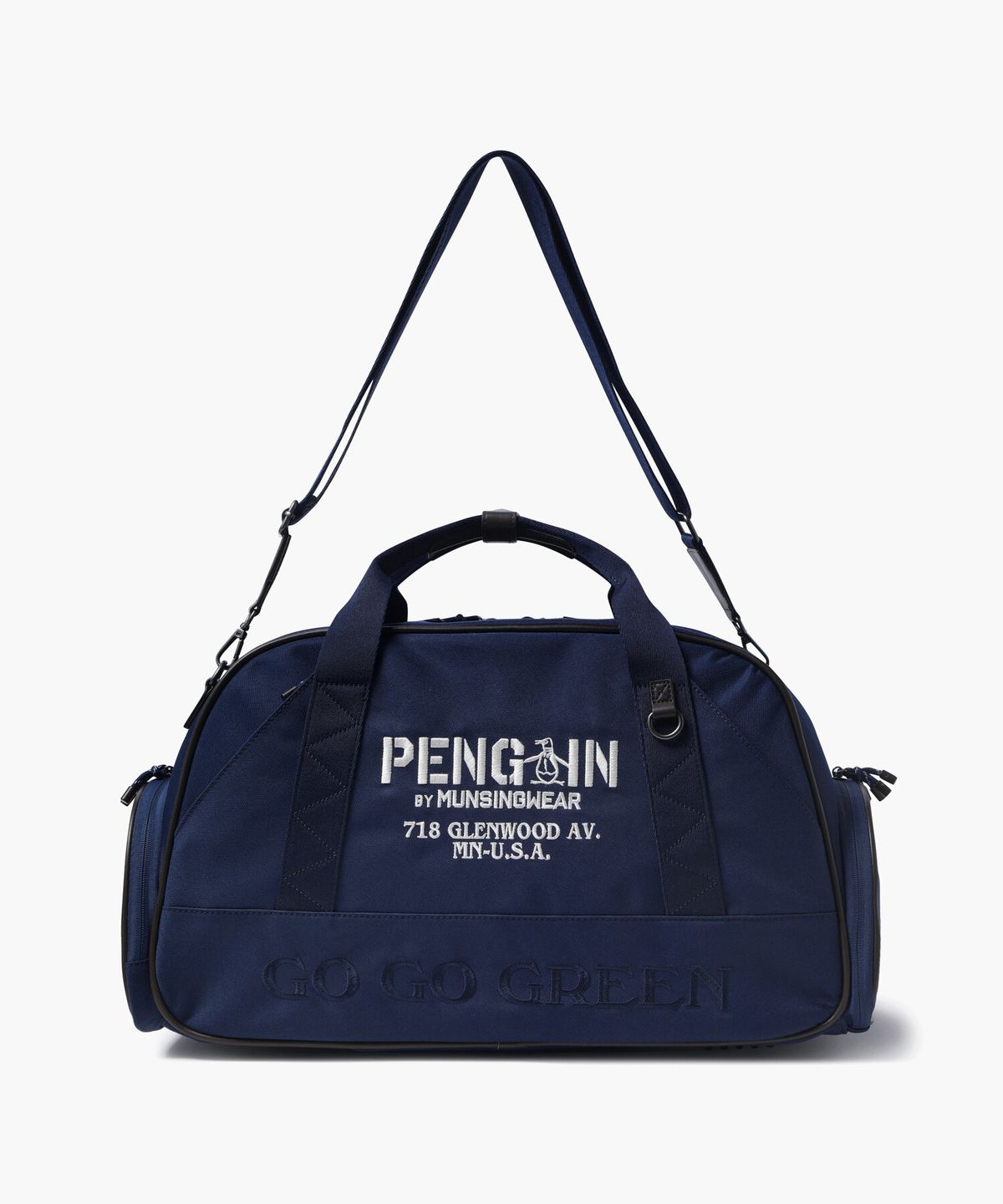 펭귄 바이 먼싱웨어(penguin by munsingwear) 남성 경량 폴리 팽귄 보스턴백 다크 네이비 MR321PBB91