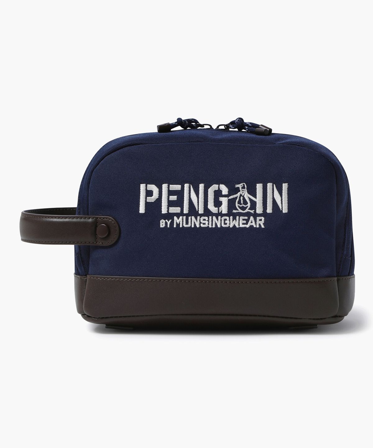 펭귄 바이 먼싱웨어(penguin by munsingwear) 남성 경량 폴리 팽귄 파우치 다크 네이비 MR321PBG91
