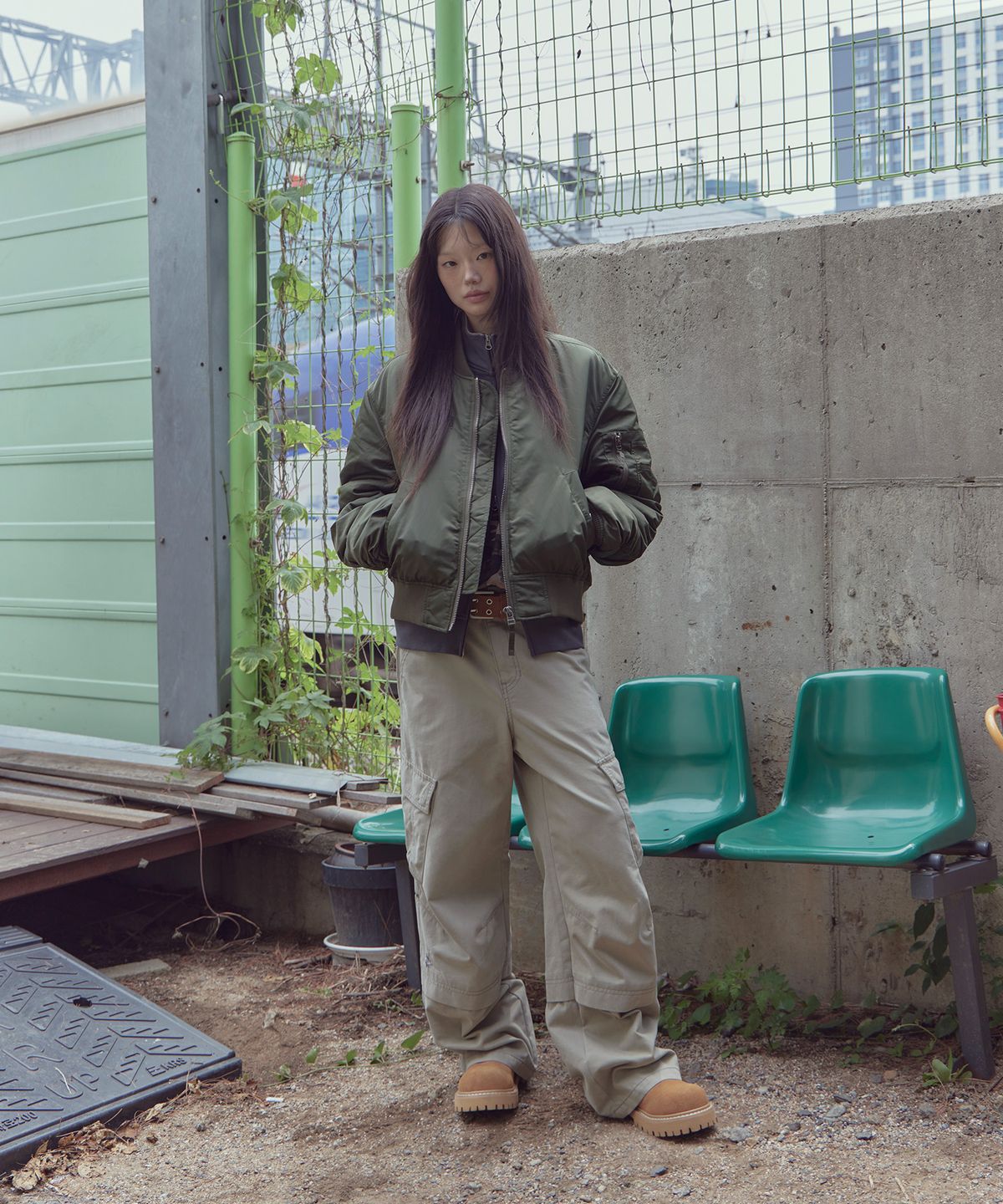 토니로렌스(TONY LAWRENCE) Flight MA-1 Jacket_KH