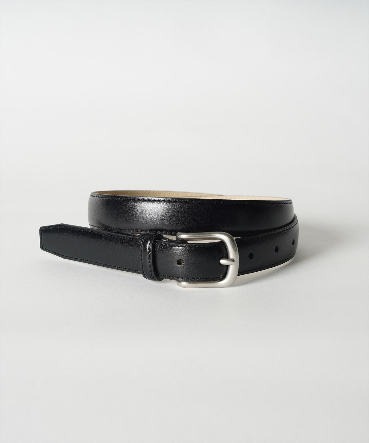 레어토라(RARETORA) HERITAGE LEATHER BELT - BLACK