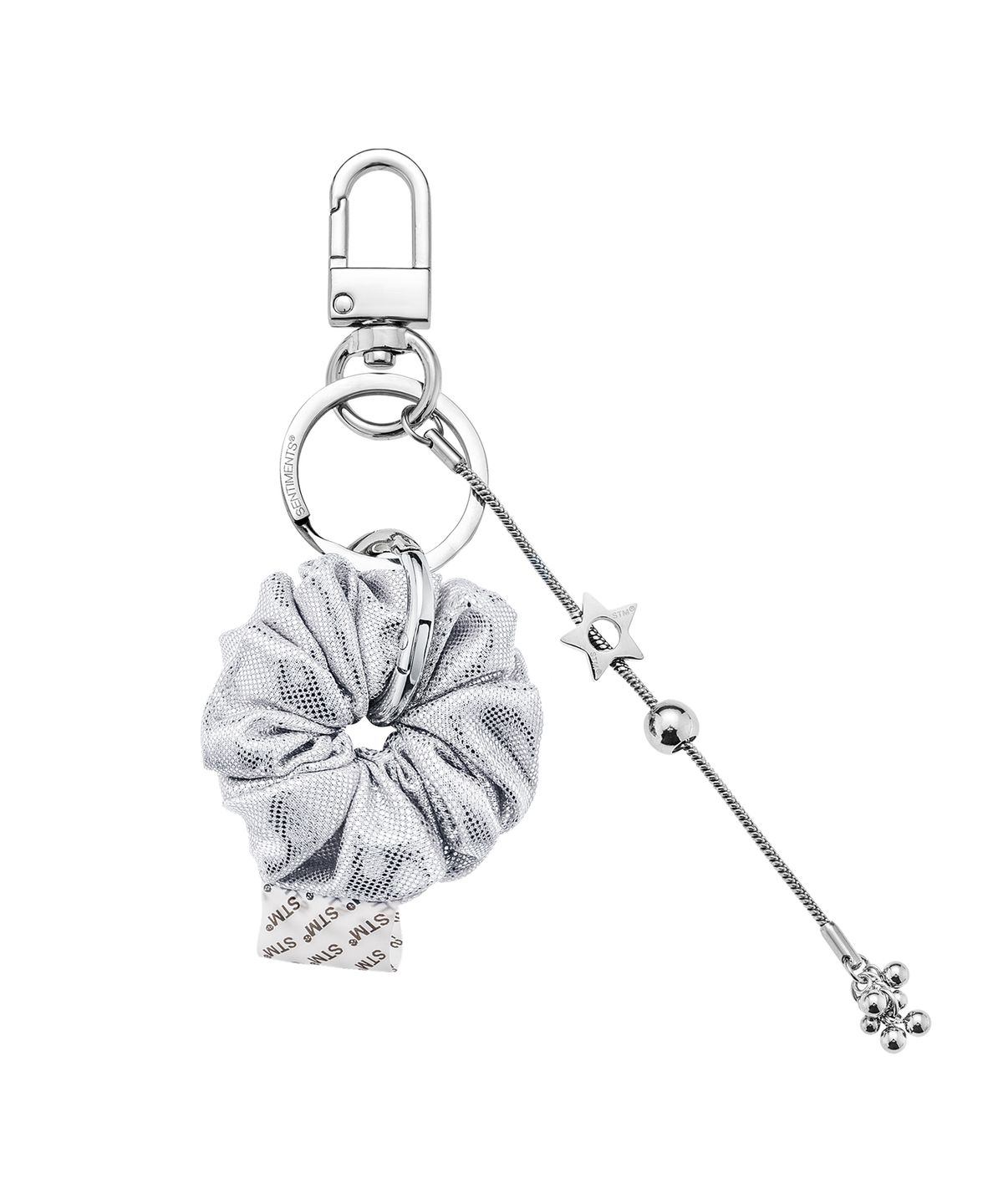 센티멍(SENTIMENTS) NO.783 [WHITE] SCRUNCH KEY RING