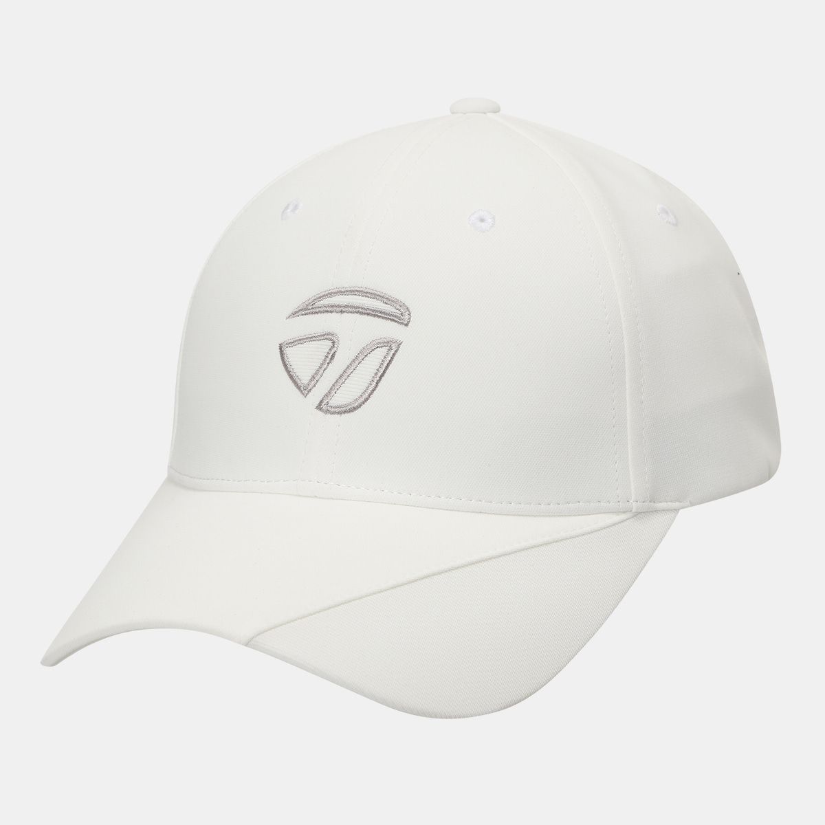 테일러메이드 어패럴(TAYLORMADE APPAREL) 26FW 남성 소재 믹스 로고 육쪽 볼캡 TH6-36HG23-100