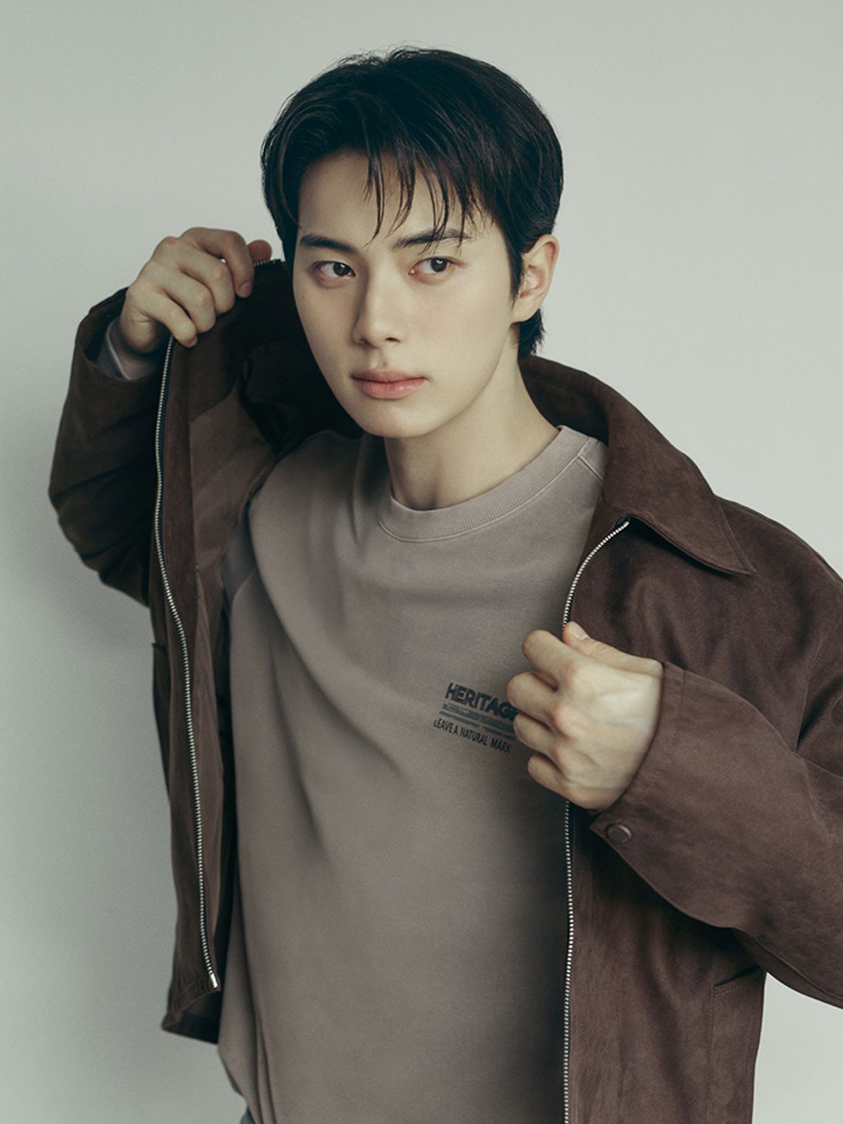 행텐(HANGTEN) 남성 인디고 롱슬리브 티셔츠_477(10580-031-606-69)