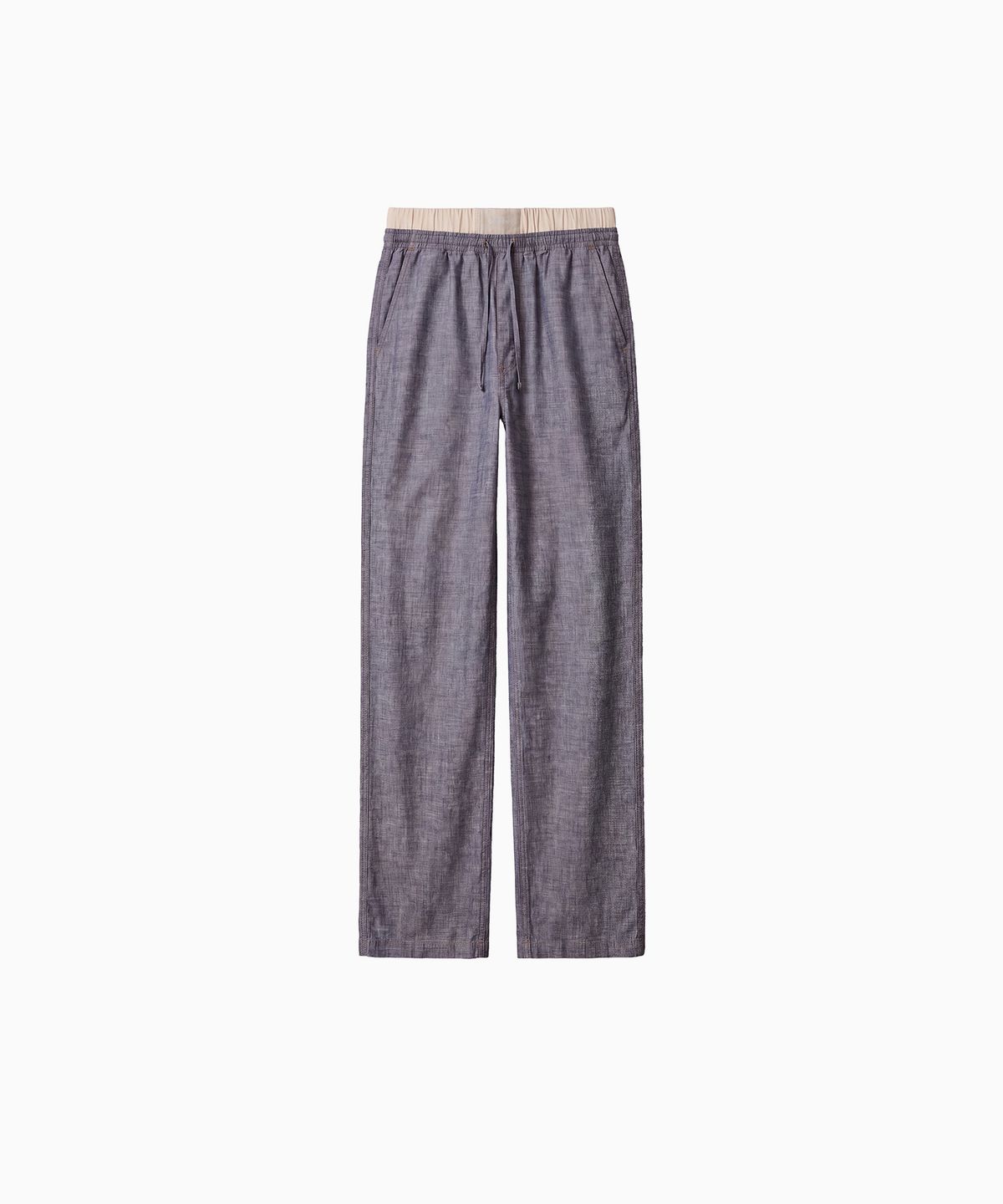 캘빈클라인 언더웨어(CALVIN KLEIN UNDERWEAR) 남성 샴브레이 슬립 팬츠_NM3043L6X
