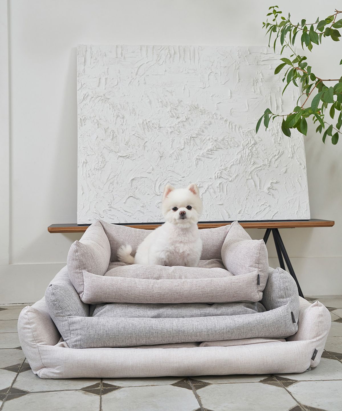 슈퍼펫(SUPERPET) 강아지 고양이 침대 코지스퀘어 방석