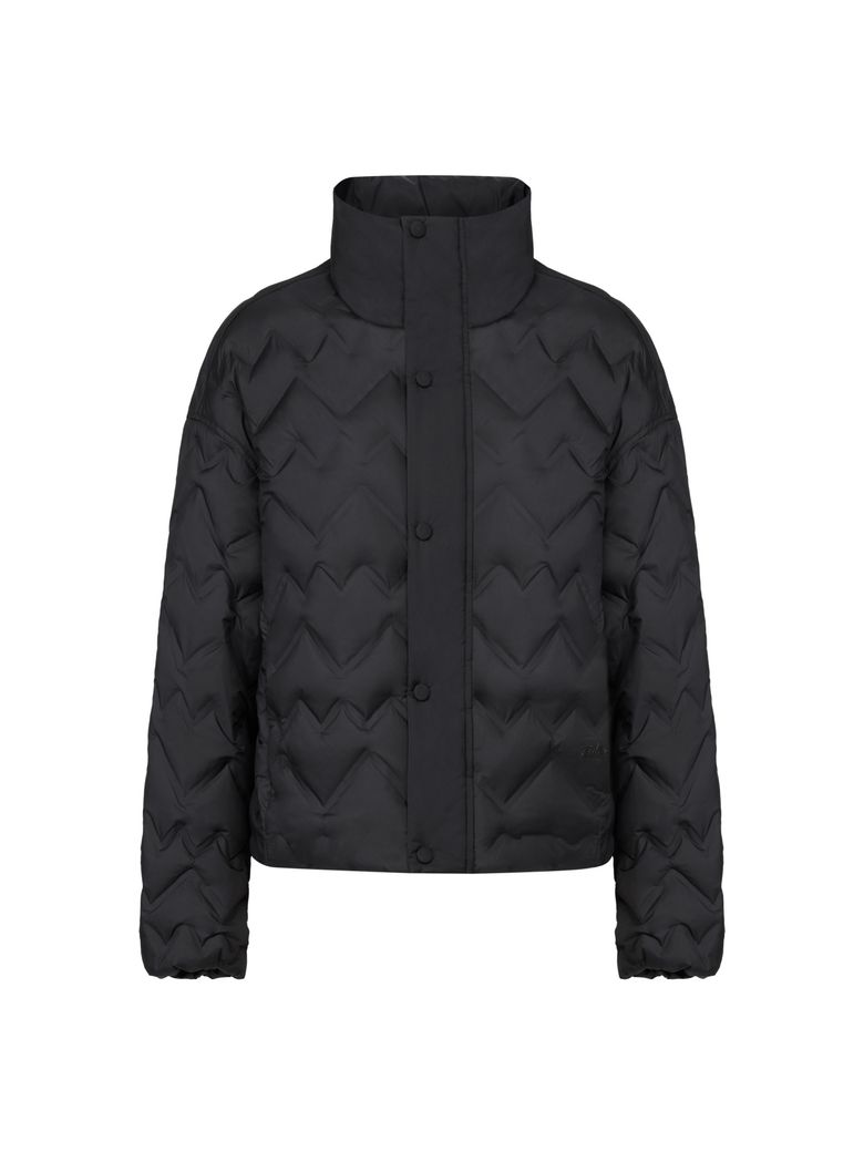 THERMOLOCK (써모락) 여성 슬림 블렌드 웰딩 패딩 자켓_Black