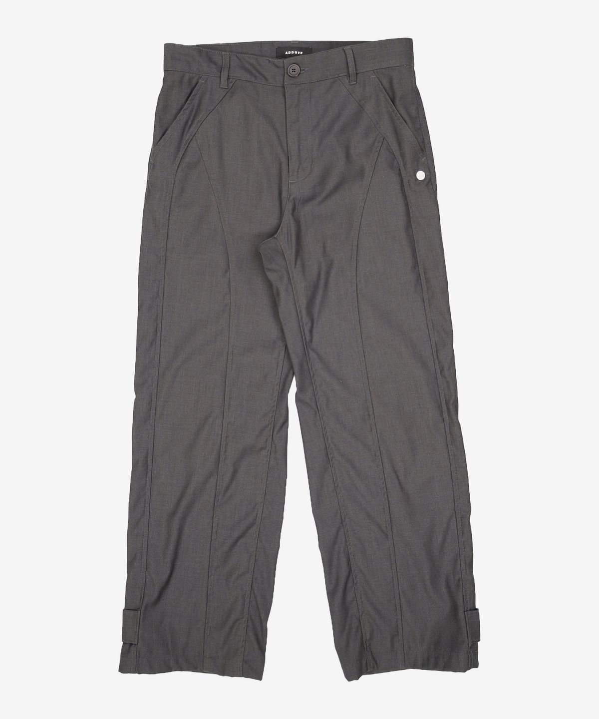 애드오프(ADDOFF) FRAGMENT PANTS CHARCOAL 48