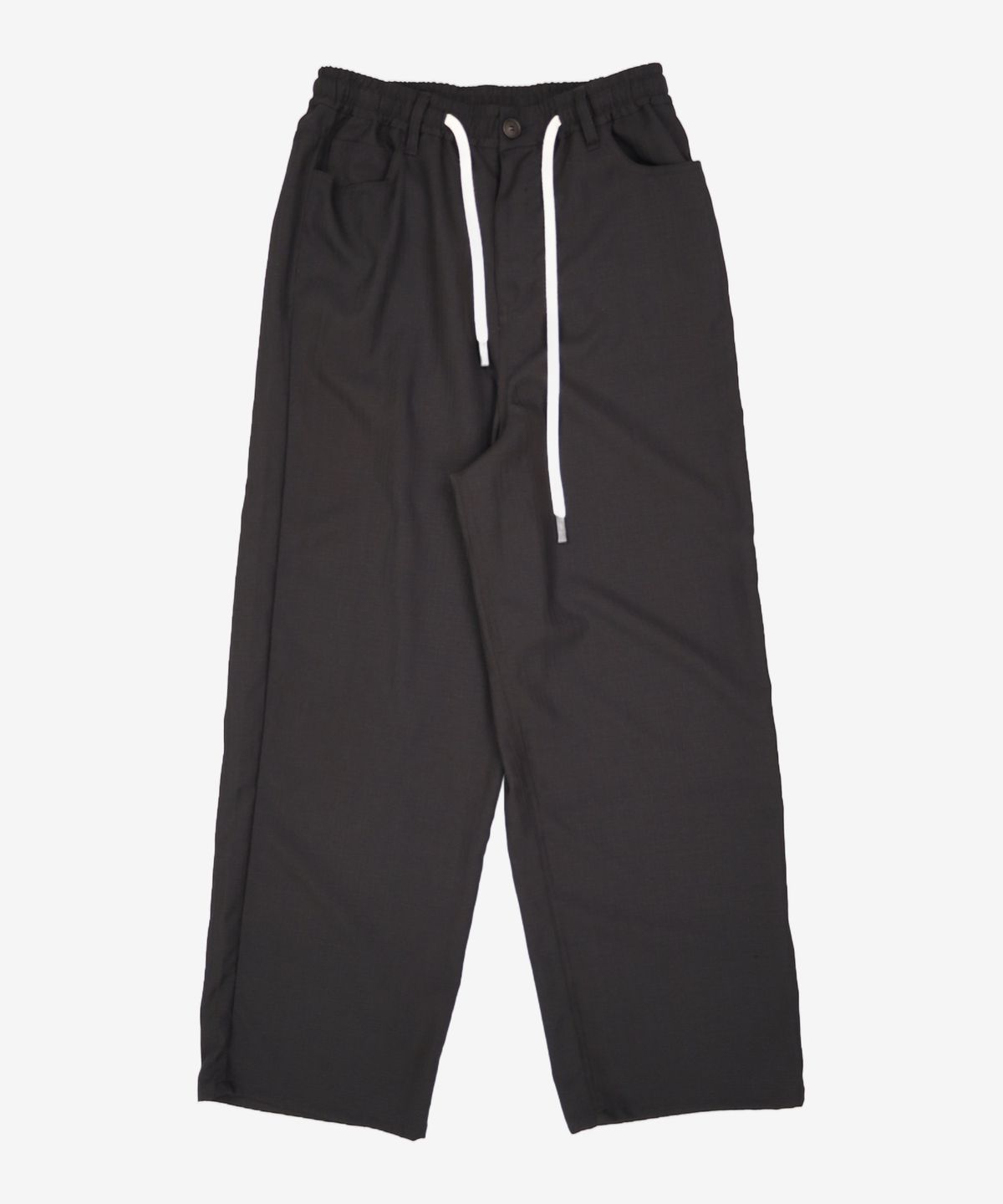 기철(KICHUL) COOL WIND-WIDE PANTS (BLACK) S