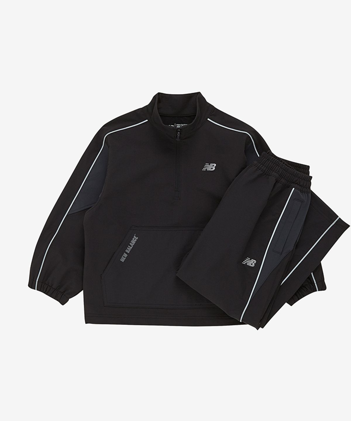 뉴발란스 키즈(NEWBALANCEKIDS) 우븐 아노락 세트 NK9YG4101U19