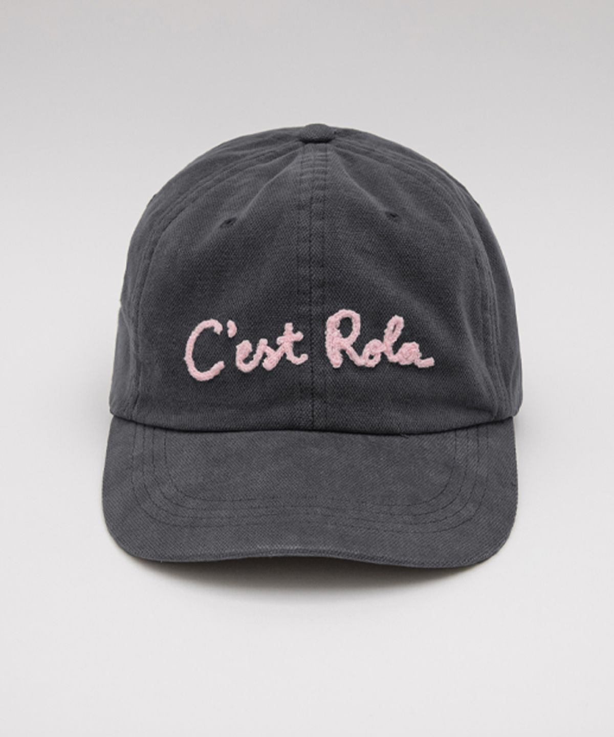 로라로라(ROLAROLA) CEST ROLA BALL CAP CHARCOAL