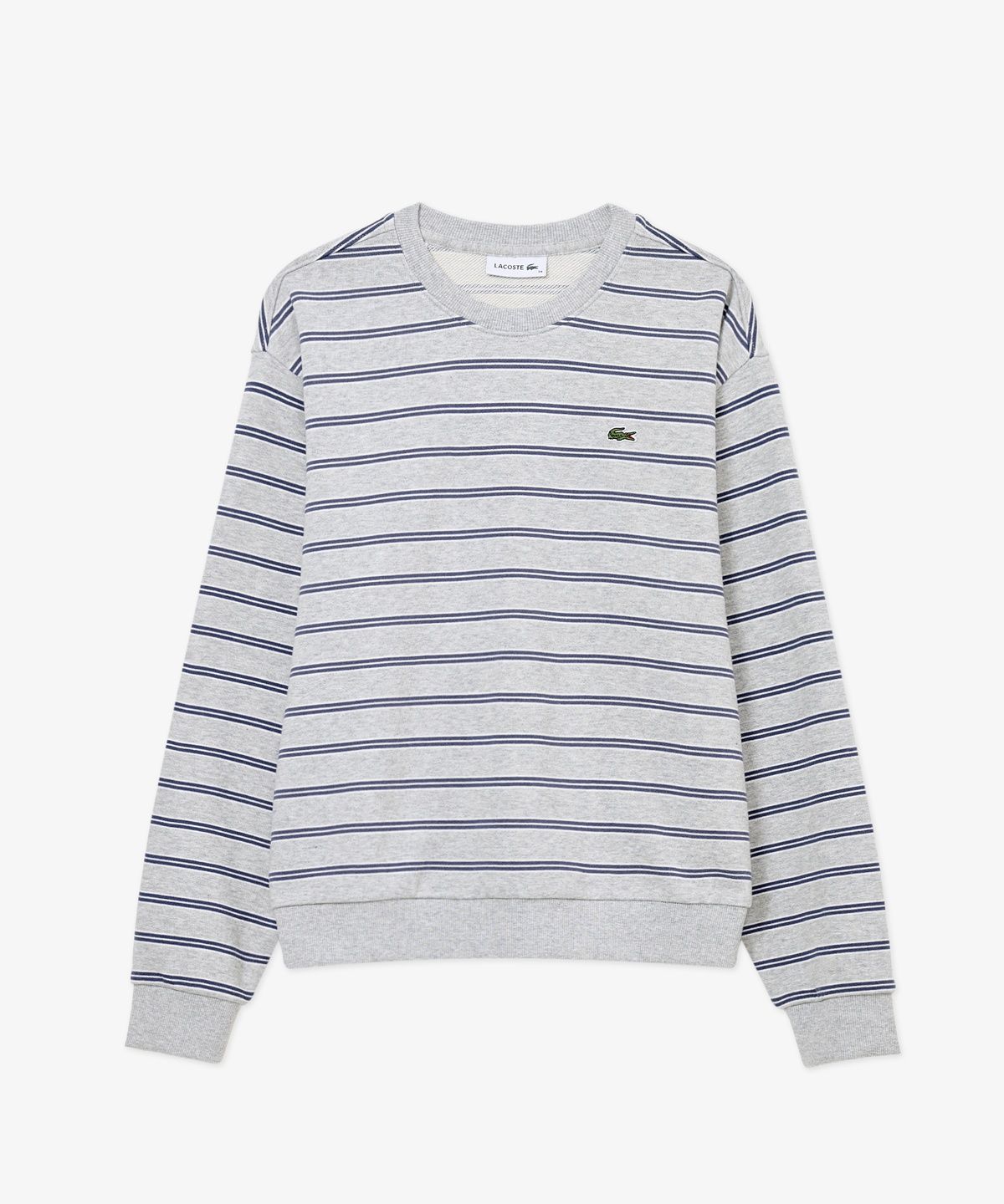 라코스테(LACOSTE) 여성 멀티 스트라이프 스웻셔츠 SF933E-56N CCA