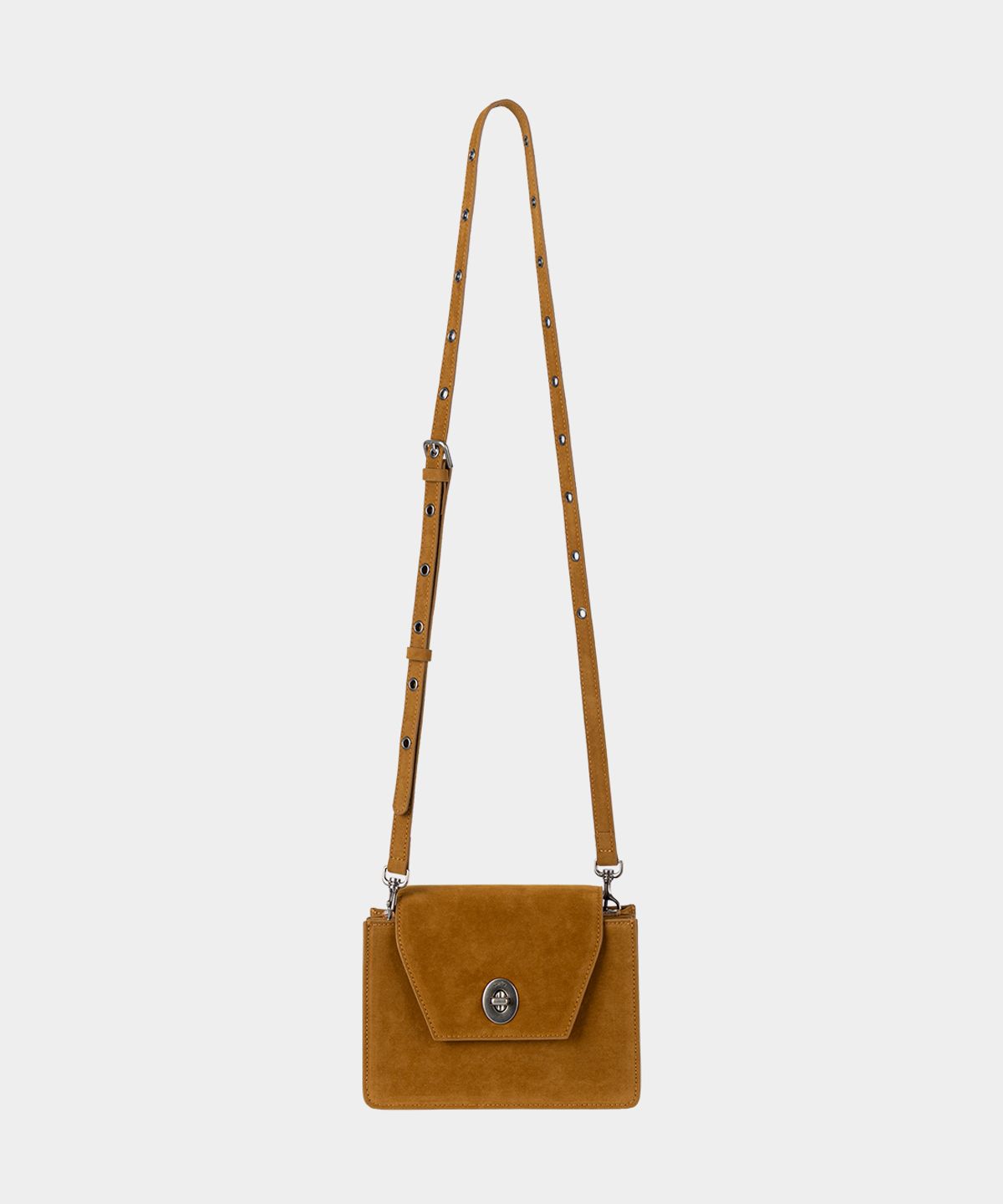 키시닝(KISYNING) Suede Travel Big-Bag (Camel)