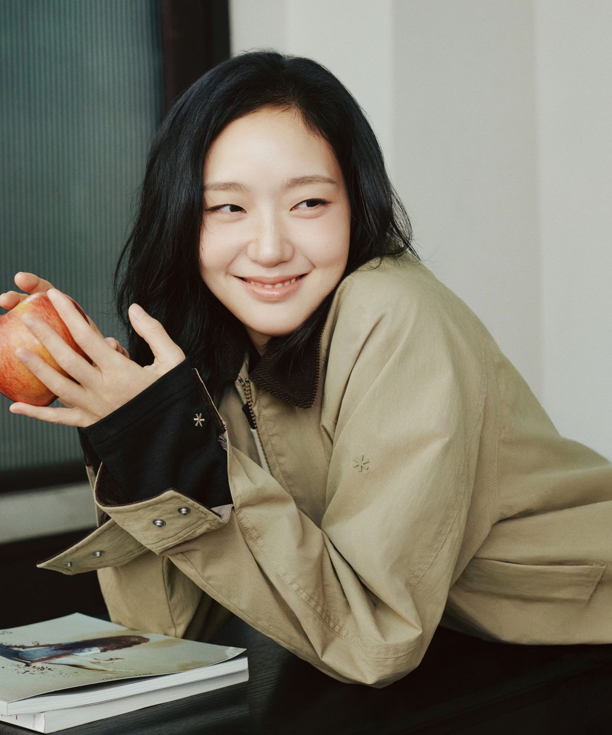 스노우피크 어패럴(SNOWPEAK APPAREL) 클랜드 여성 카라넥 자켓 (S26FWDJK93) Beige