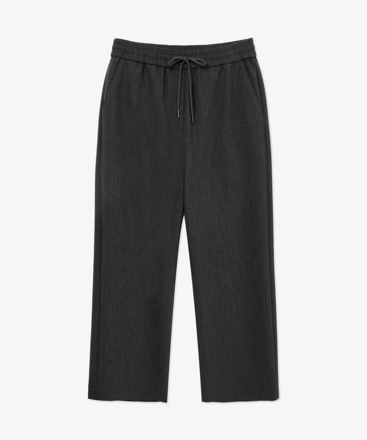 라코스테(LACOSTE) 여성 와이드핏 플란넬 밴딩 팬츠 HF672E-56N 050