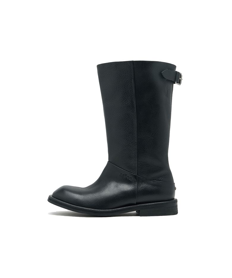 [ASON X NEGATIVETHREE] ENGINEERED BOOTS / VINTAGE BLACK