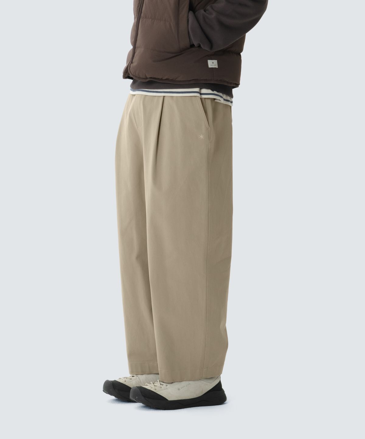 스노우피크 어패럴(SNOWPEAK APPAREL) 클랜드 배럴 팬츠 (S26FUDPT92) Beige