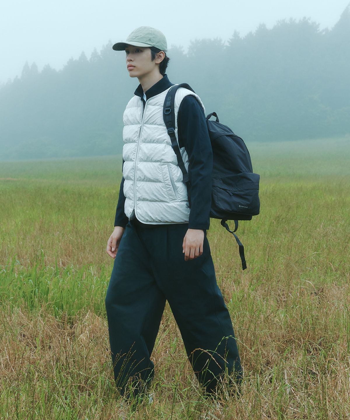 스노우피크 어패럴(SNOWPEAK APPAREL) 클랜드 배럴 팬츠 (S26FUDPT92) Dark Charcoal