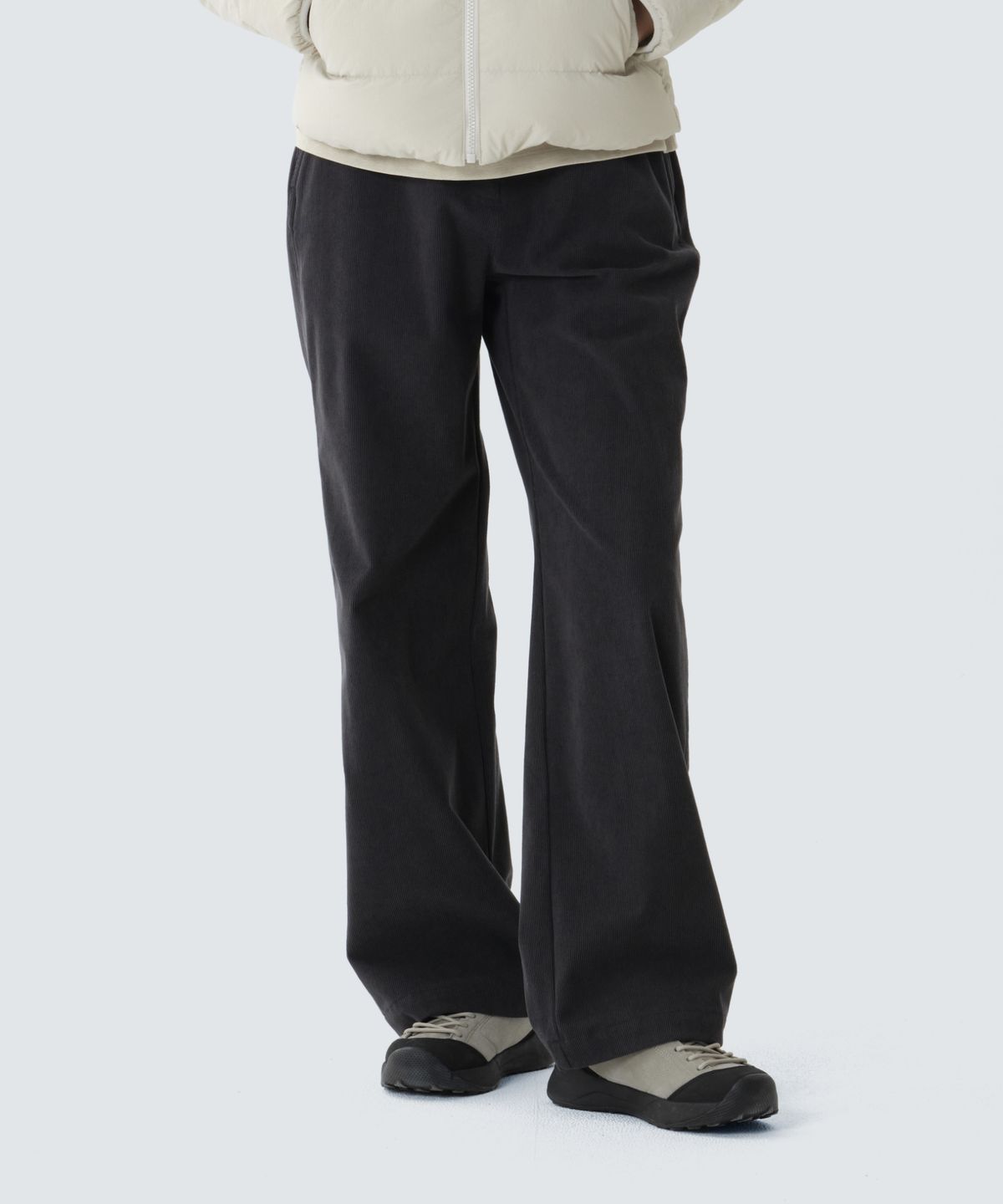 스노우피크 어패럴(SNOWPEAK APPAREL) 코듀로이 여성 팬츠 (S26FWFPT71) Dark Charcoal