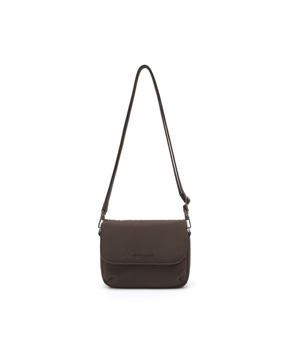 스노우피크 어패럴(SNOWPEAK APPAREL) 랜드 프리마로프트 벨트 크로스백 1L (S26WWGCB50) Choco Brown