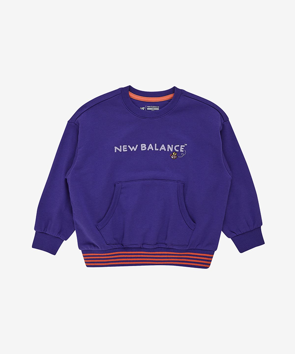 뉴발란스 키즈(NEWBALANCEKIDS) Playground_스트라이프 포인트 스웻 셔츠 NK9CG4906U75